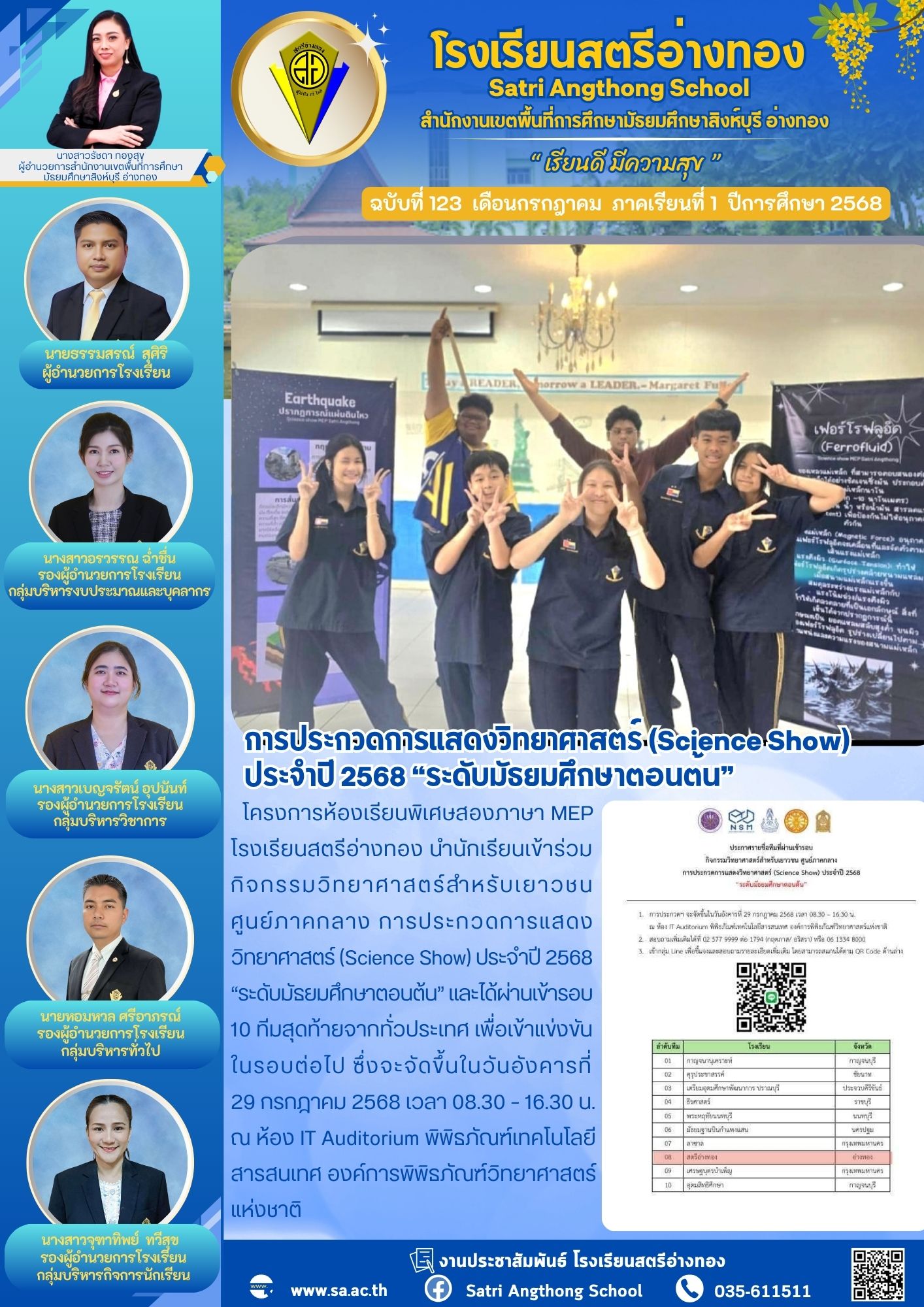 ฉบับที่ 123 กรกฎาคม 2568